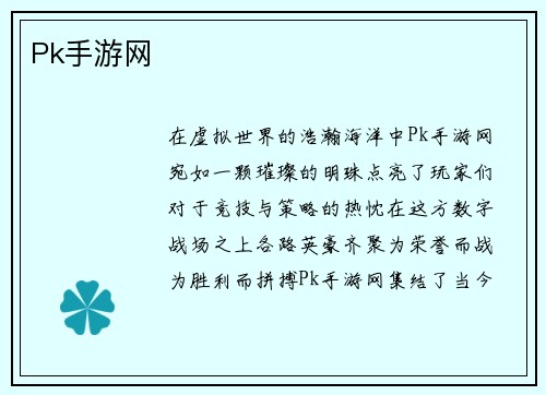 Pk手游网